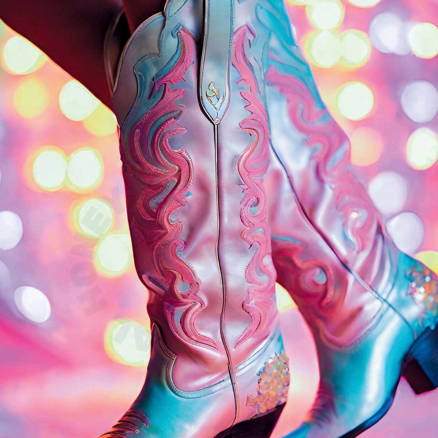 Disco Cowboy Poster