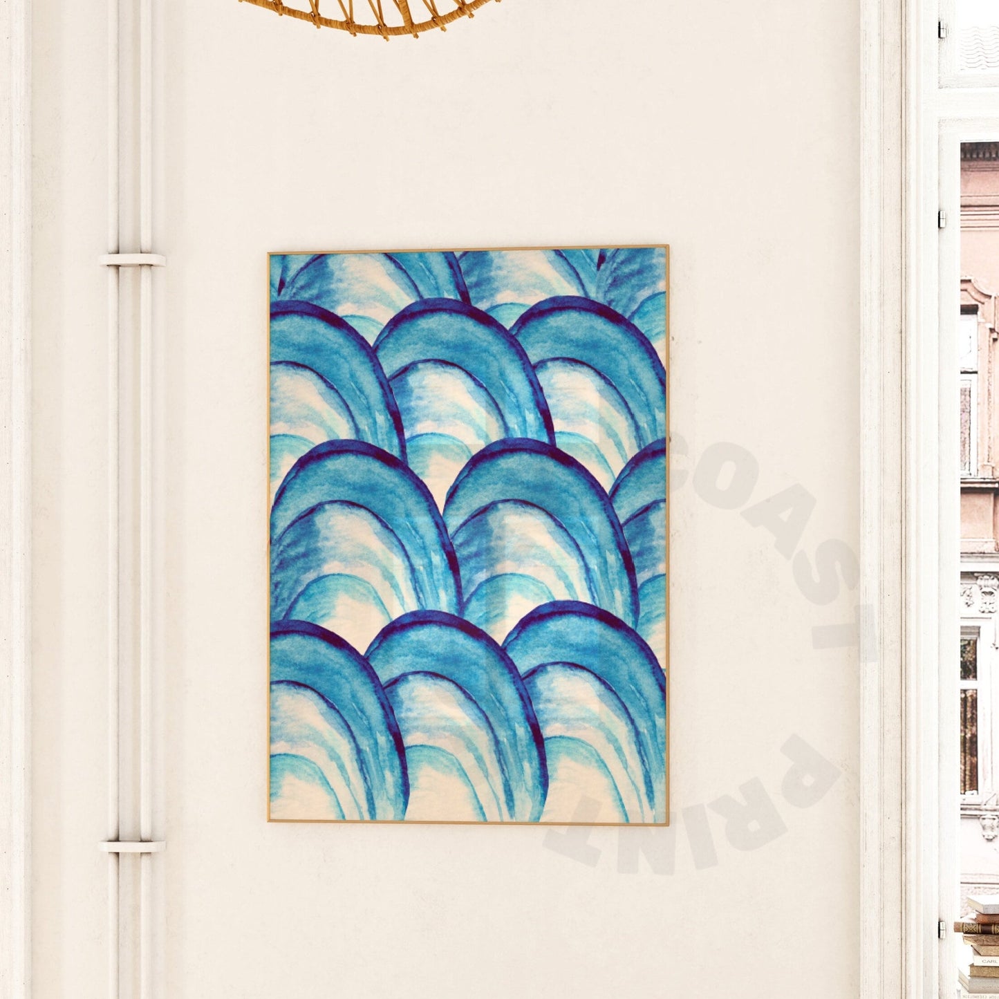 Oyster Seashells Digital Prints