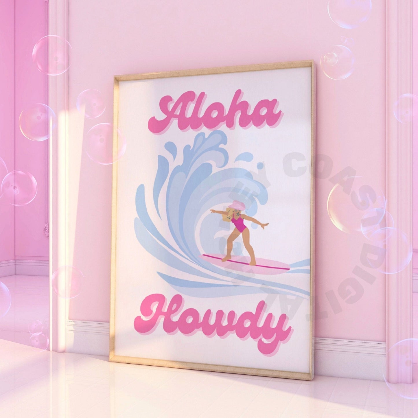 Aloha Howdy Digital Prints