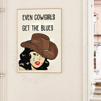 Coastal Cowgirl Digital Prints