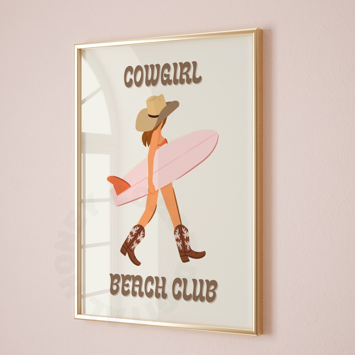 Coastal Cowgirl Beach Club Digital Prints