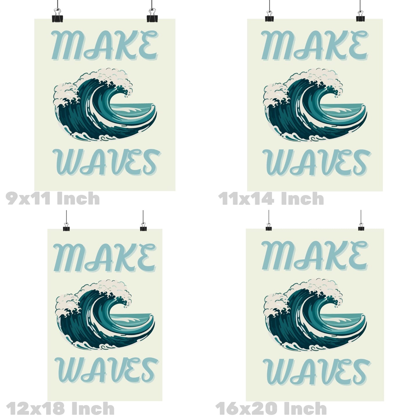 Make Waves Poster