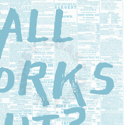 What If It All Works Out Newspapers Poster