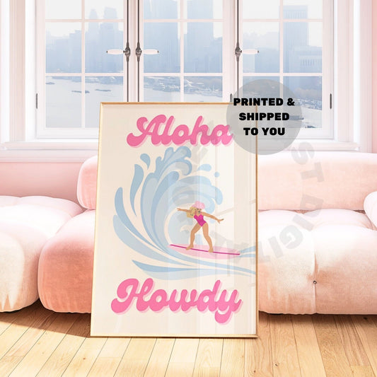 Aloha Howdy Poster