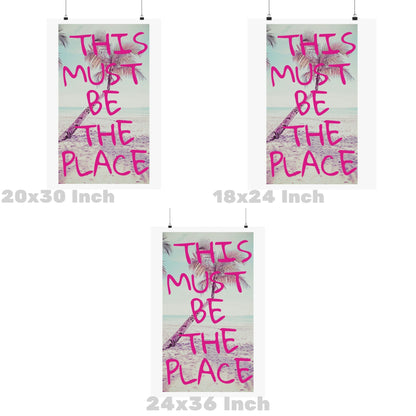 This Must Be The Place Poster