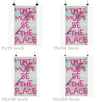 This Must Be The Place Poster