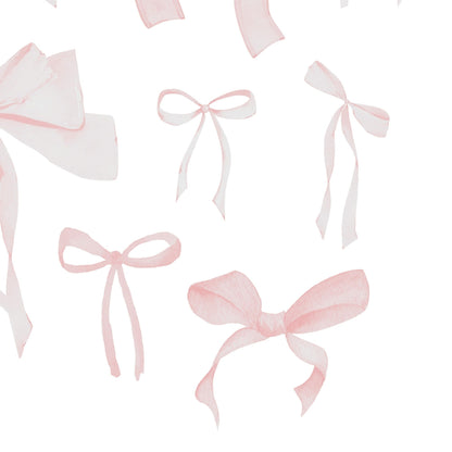 Pink Hair Bows Digital Prints
