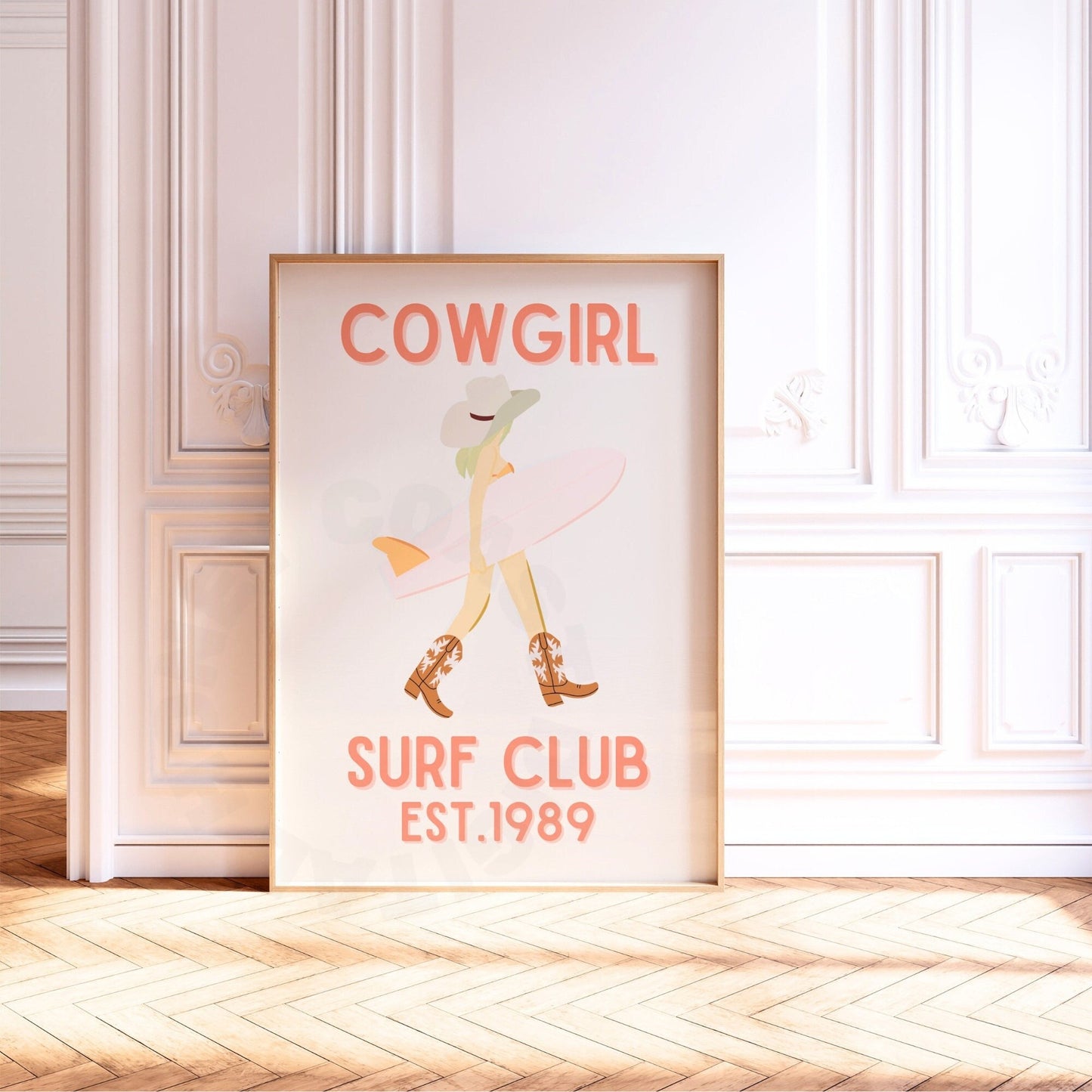 Cowgirl Surf Club Digital Prints