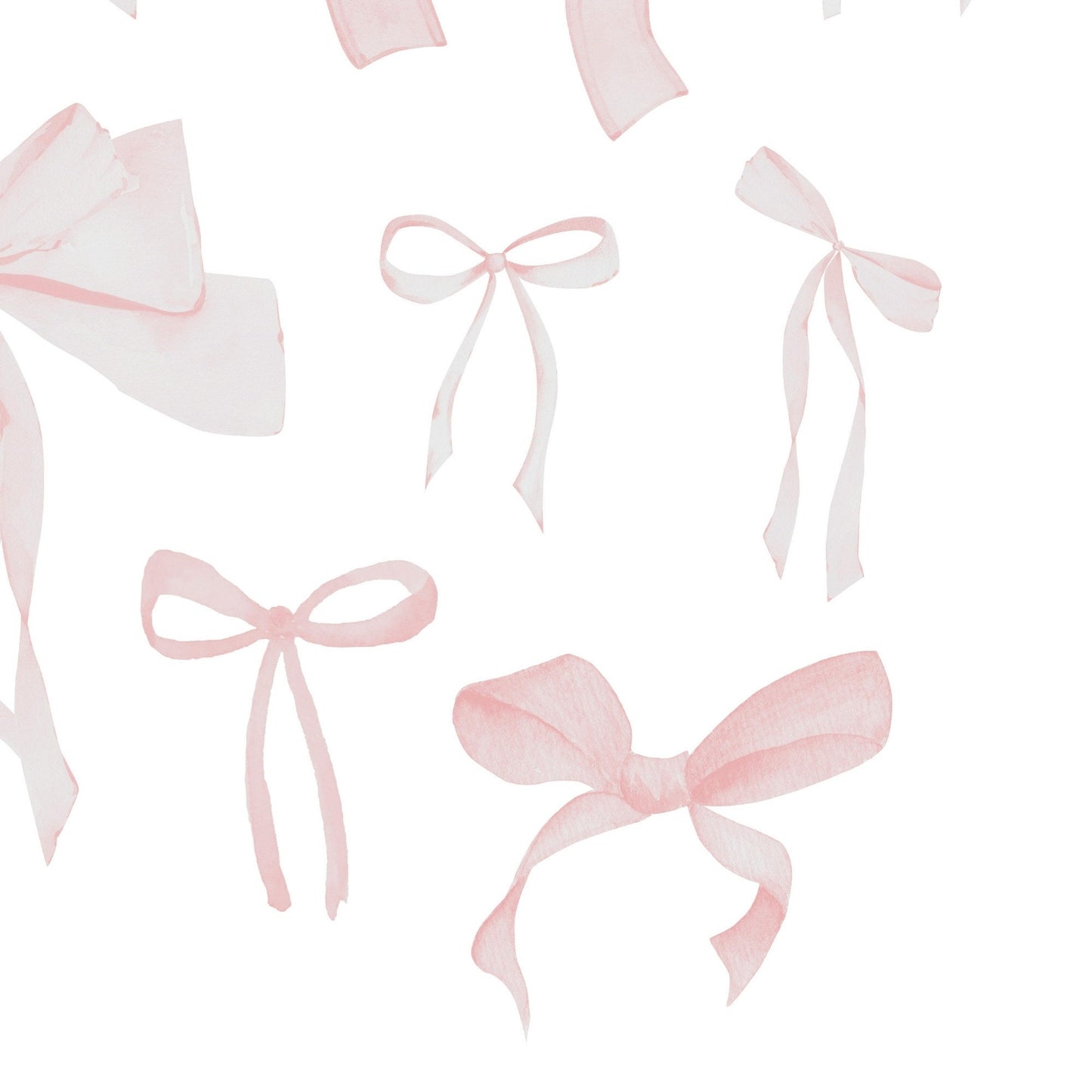 Pink Hair Bows Poster