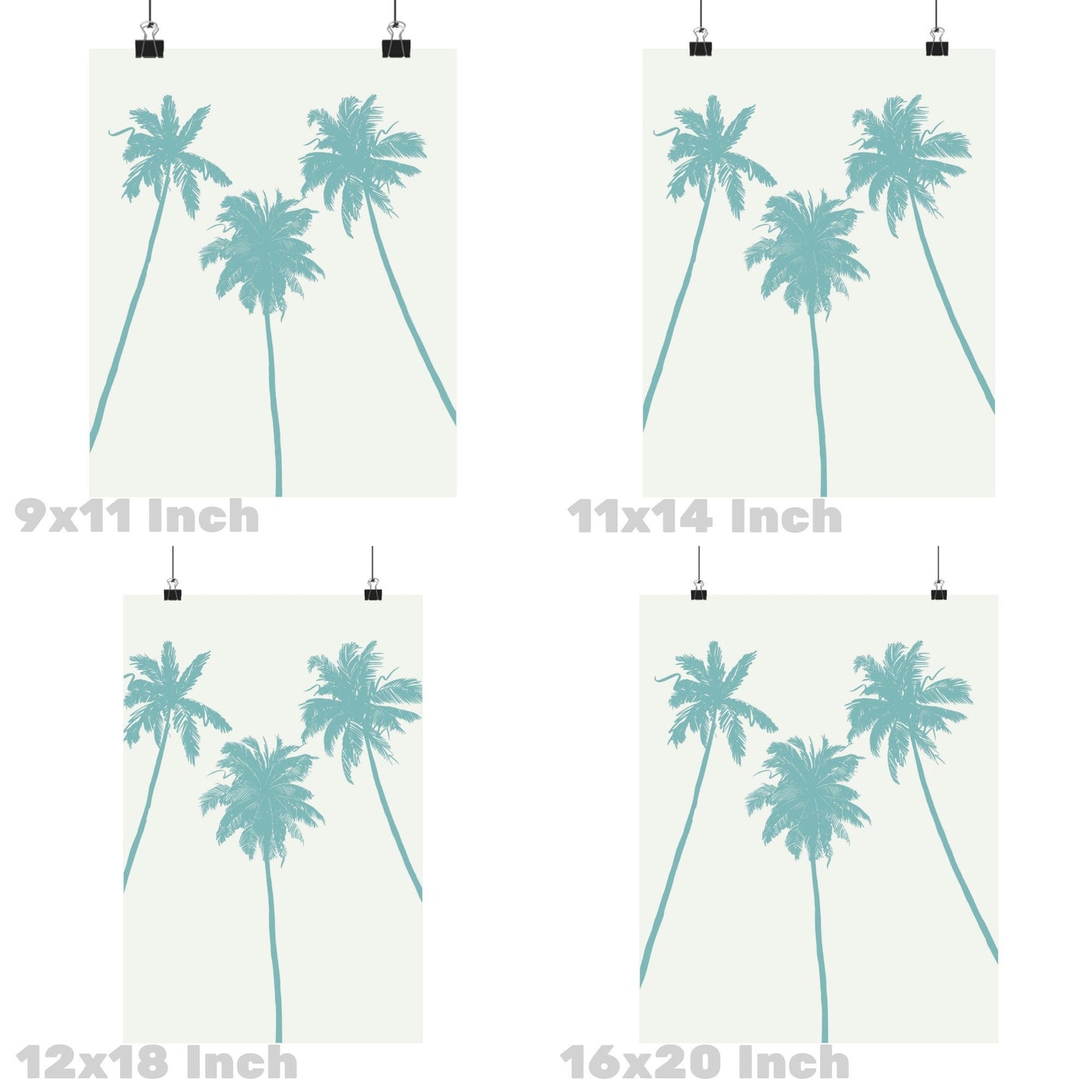 Palm Trees Poster