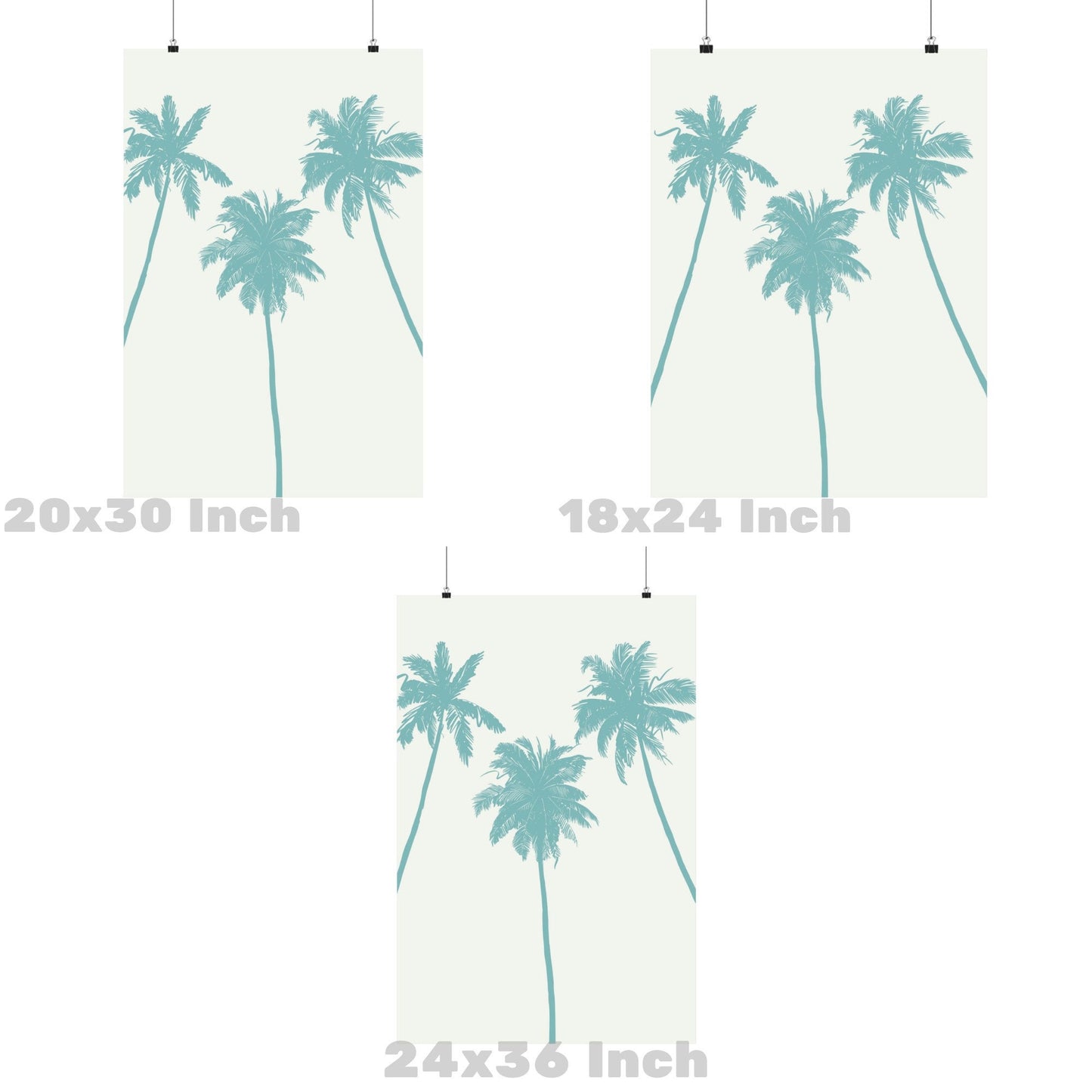 Palm Trees Poster