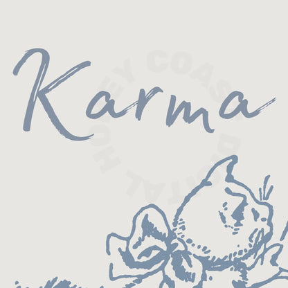 Coastal Blue Karma Is A Cat Poster