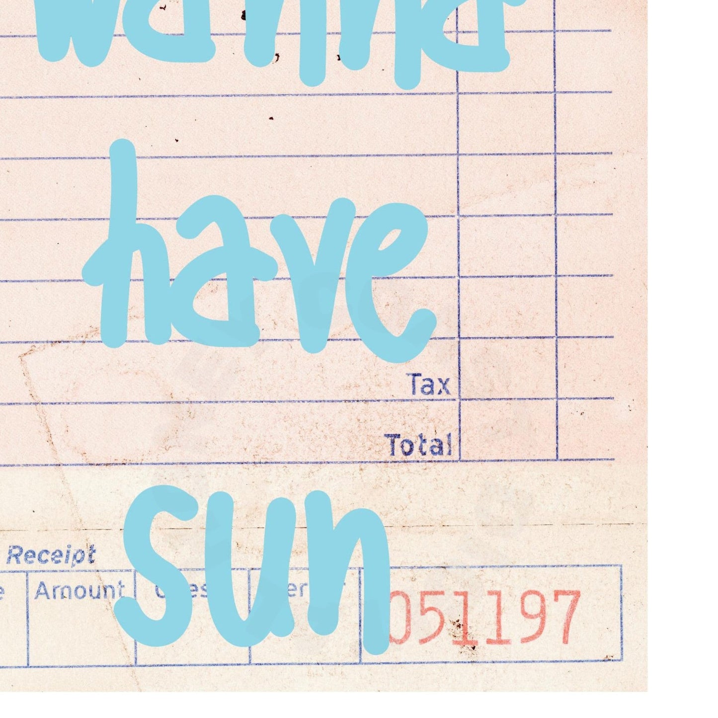 Girls Just Wanna Have Sun Guest Check Digital Prints