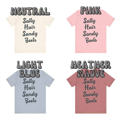 Monotone Salty Hair Sandy Boots  T-Shirt