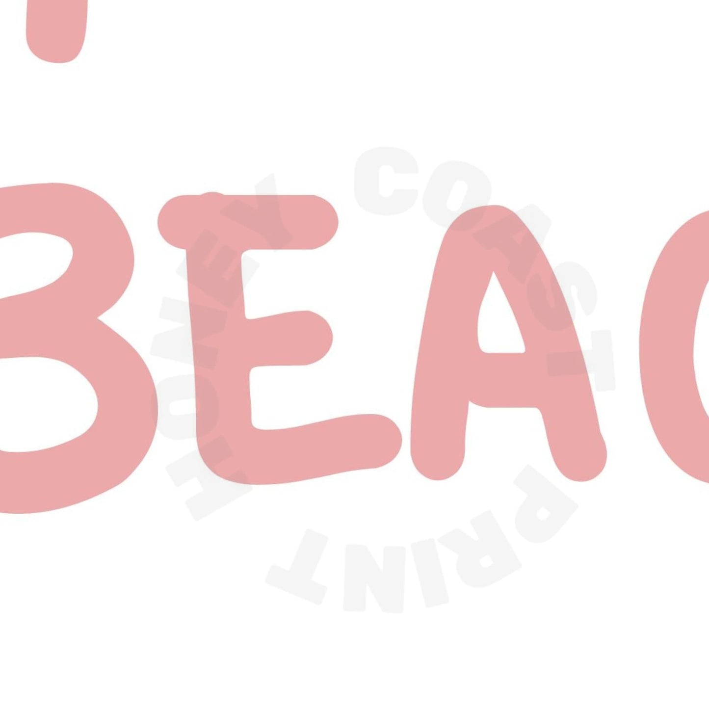 Pink Meet Me At The Beach Digital Prints