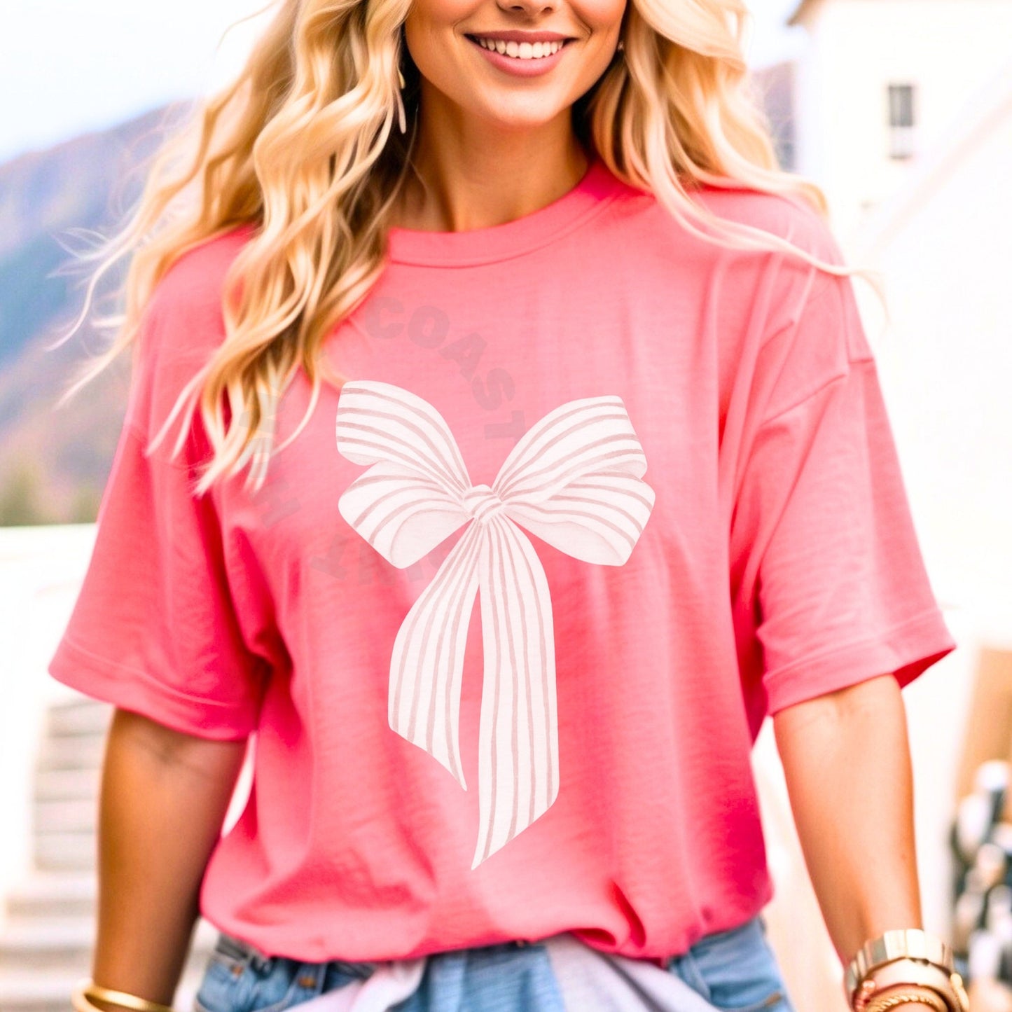 Pink Bow T-Shirt