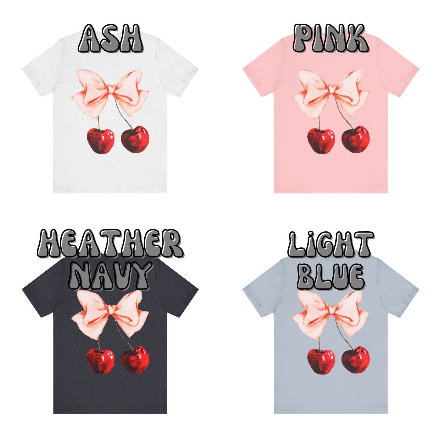 Cherry With Bow T-Shirt