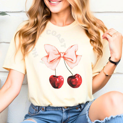 Cherry With Bow T-Shirt