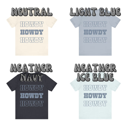 Blue Howdy T-Shirt