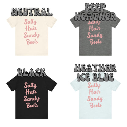 Pink Salty Hair Sandy Boots T-Shirt