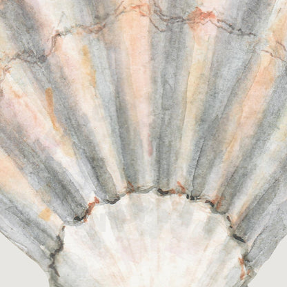 Rustic Seashell Poster