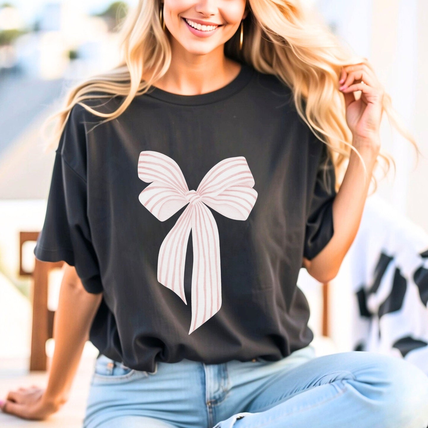 Pink Bow T-Shirt