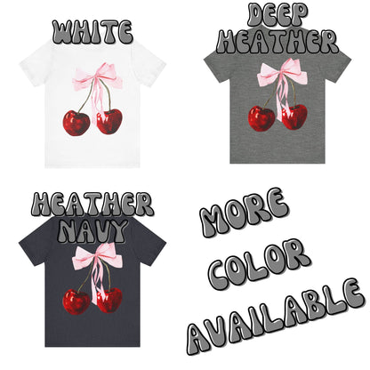 Cherry With Bow T-Shirt