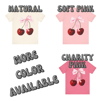 Cherry With Bow T-Shirt