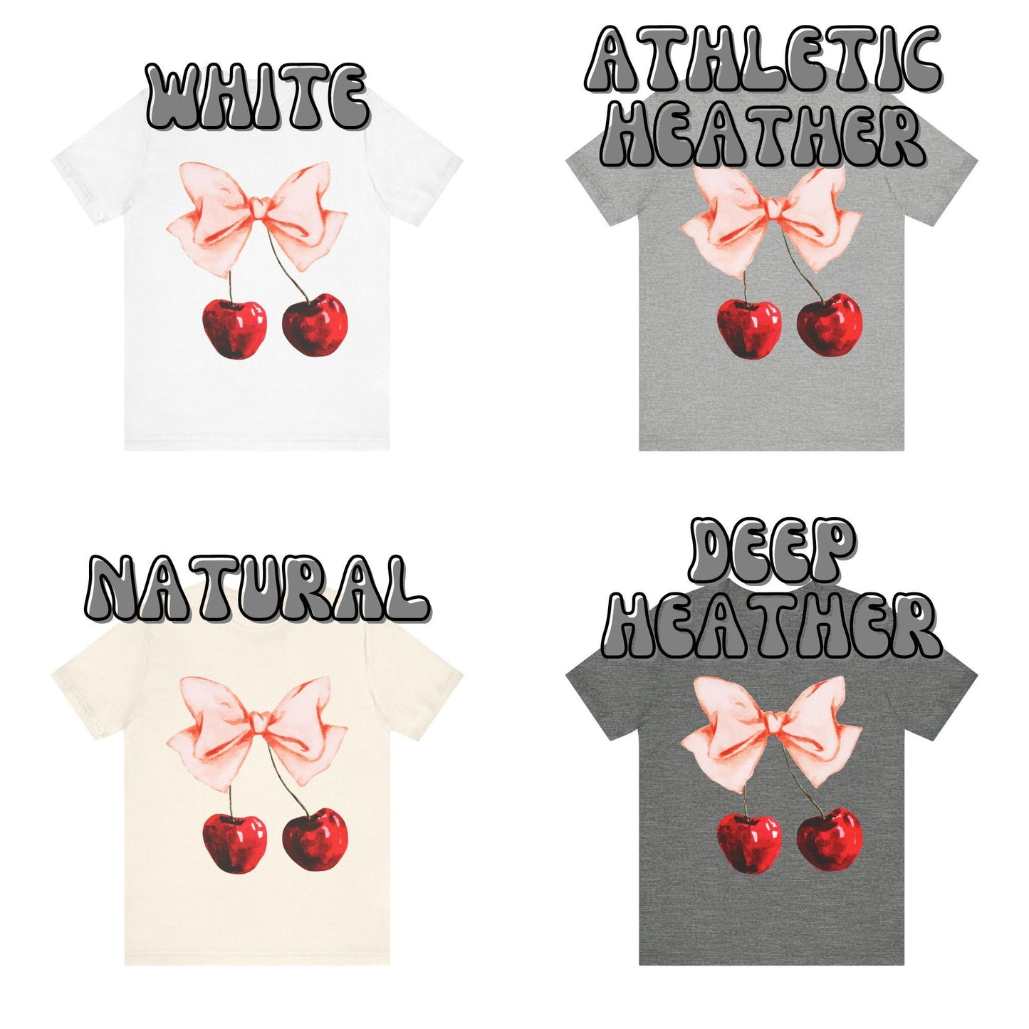 Cherry With Bow T-Shirt