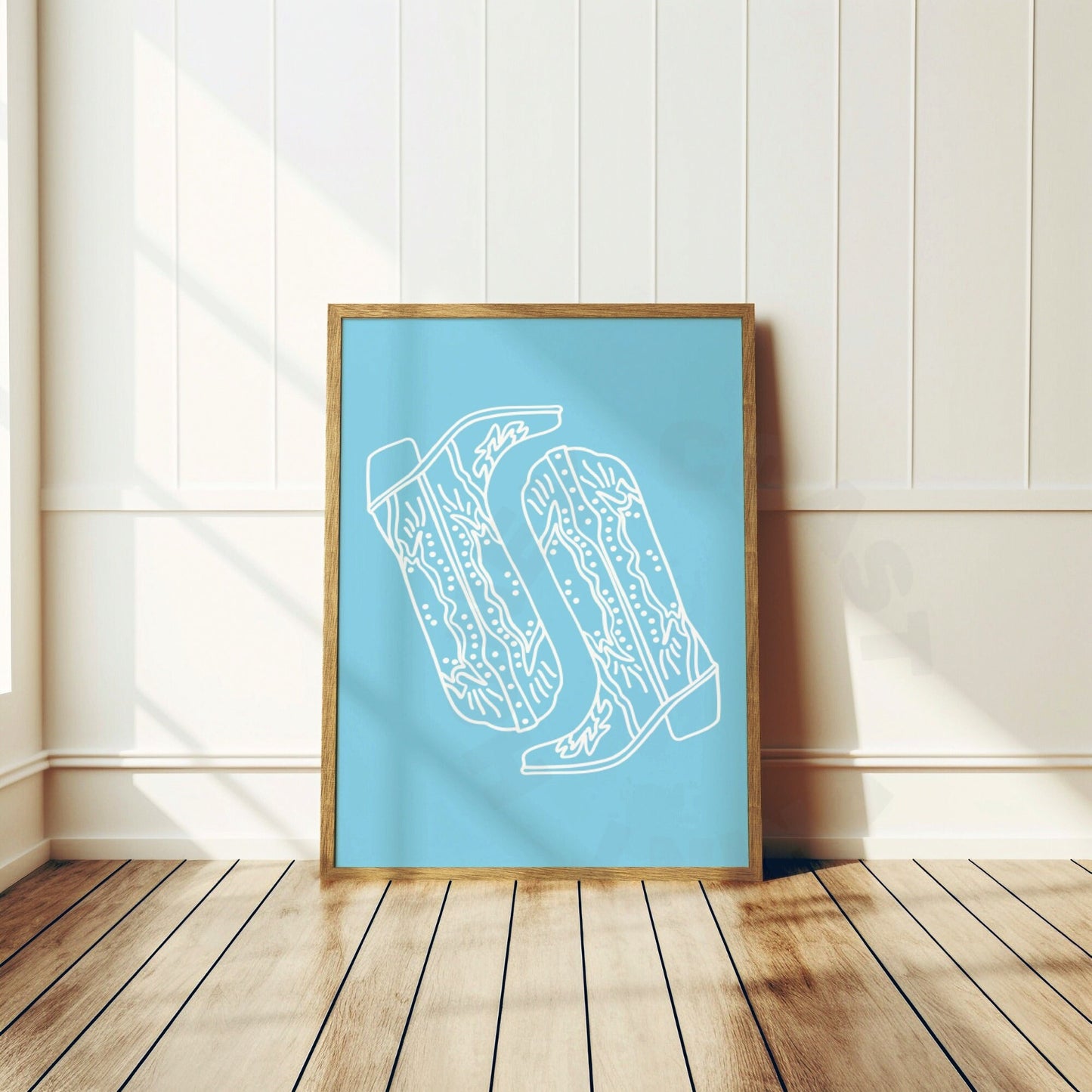 Cowboy Boots Poster