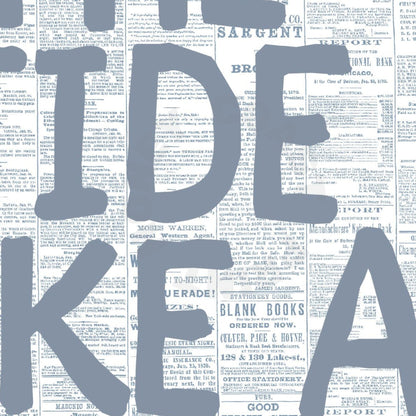 Riding The Tide Like A Rodeo Newspaper Digital Prints