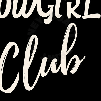 Monotone Anti Social Cowgirl Club Digital Prints