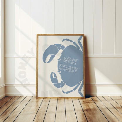 West Coast Crab Digital Prints