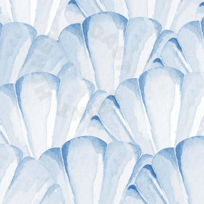 Landscape Blue Seashells Digital Prints