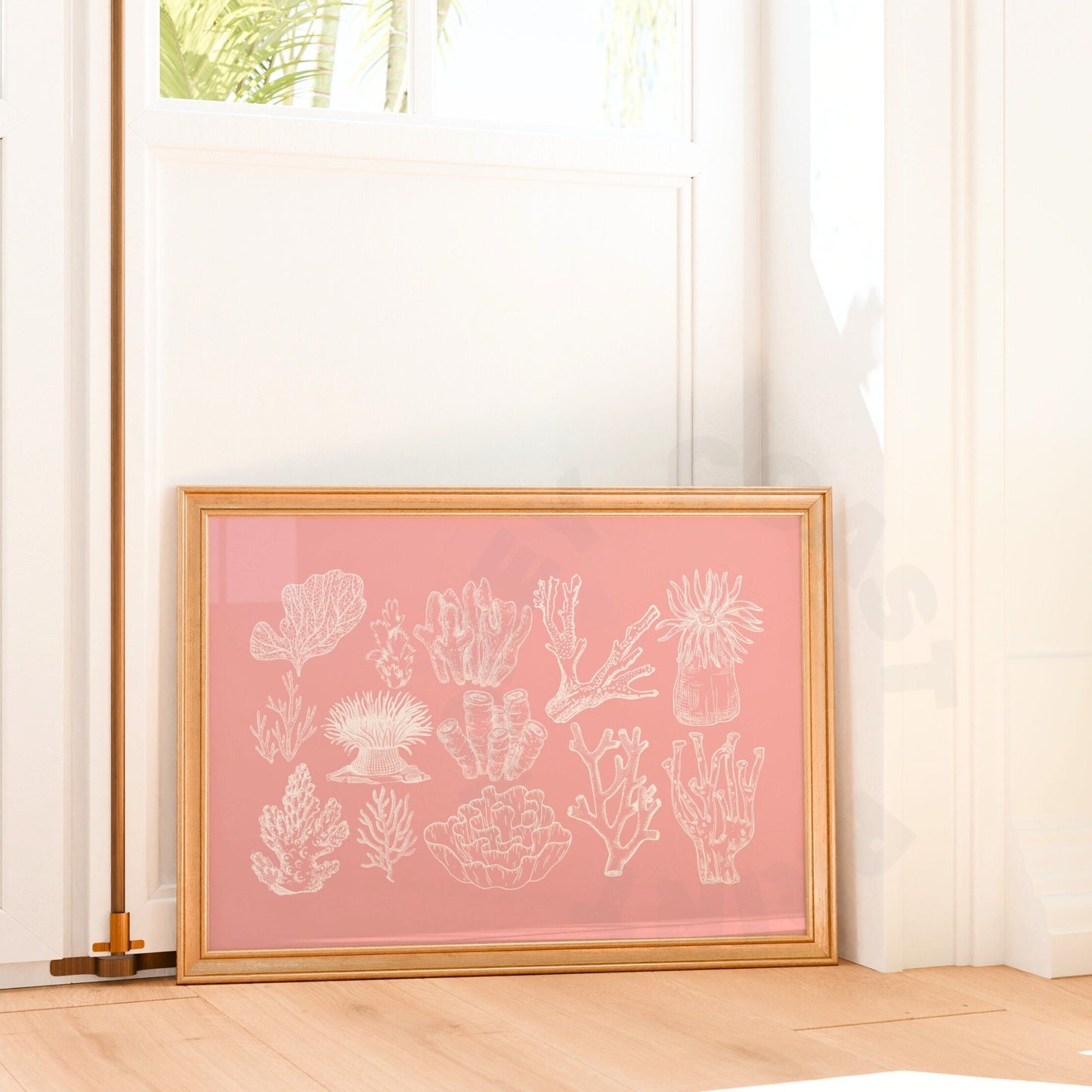 Landscape Pink Corals Digital Prints