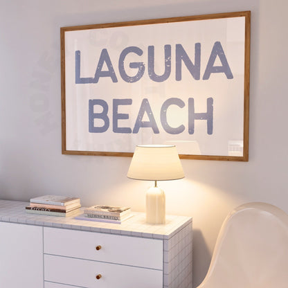 Landscape Coastal Blue Laguna Beach Digital Prints