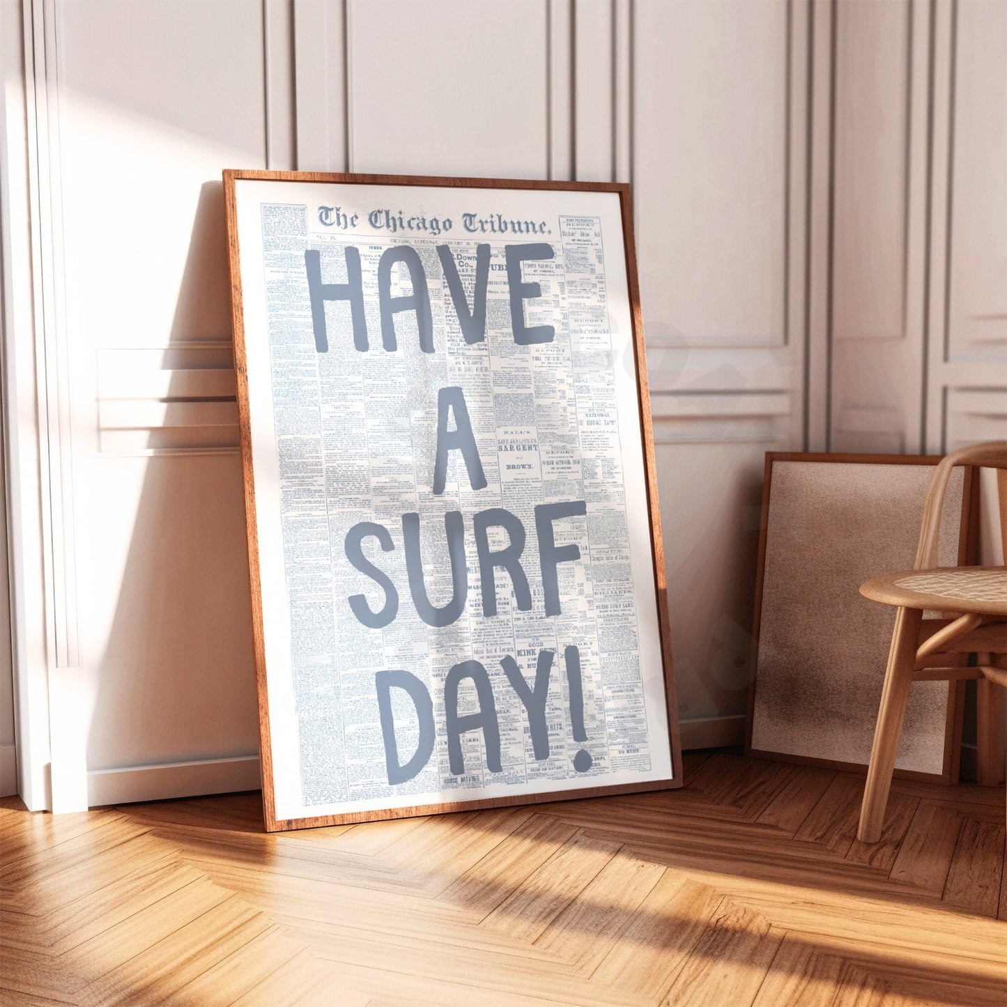 Have A Surf Day Newspaper Digital Prints