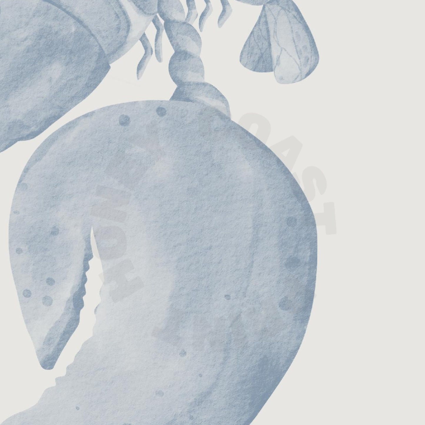 Coastal Blue Lobster Digital Prints