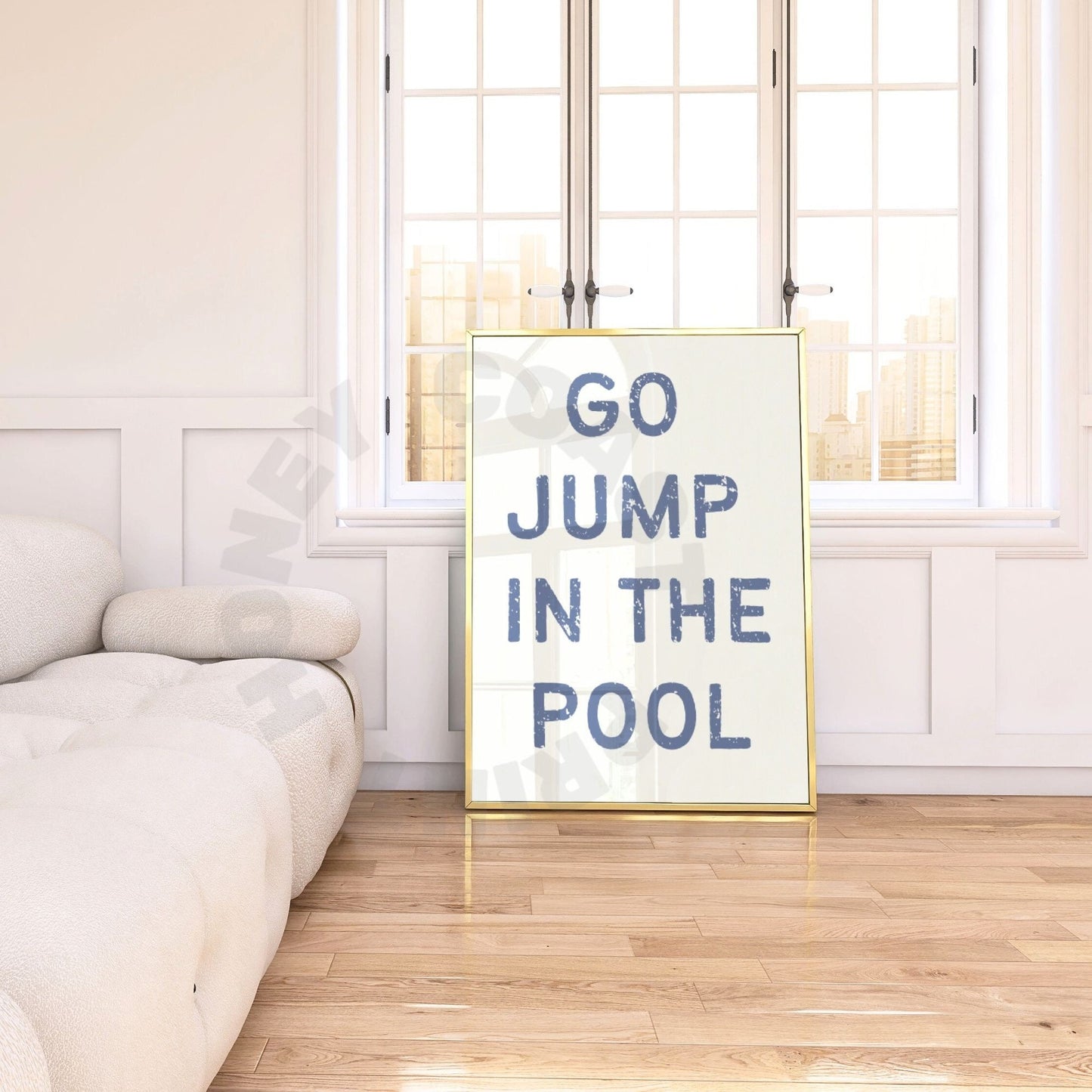 Go Jump In The Pool Poster